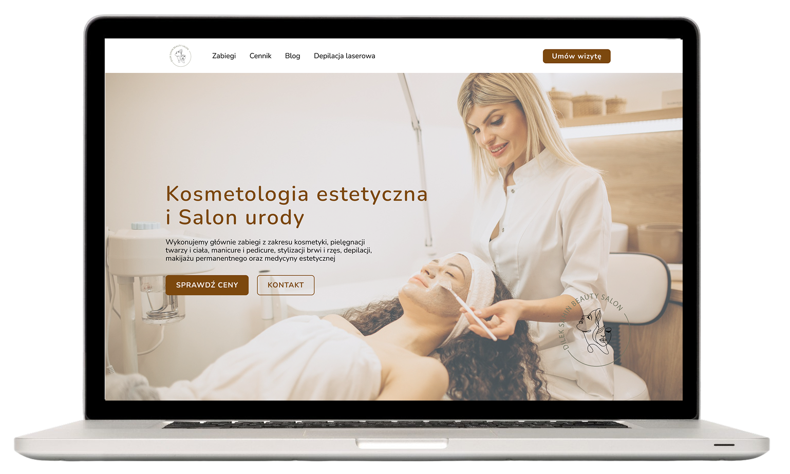 Strona internetowa trenera personalnego